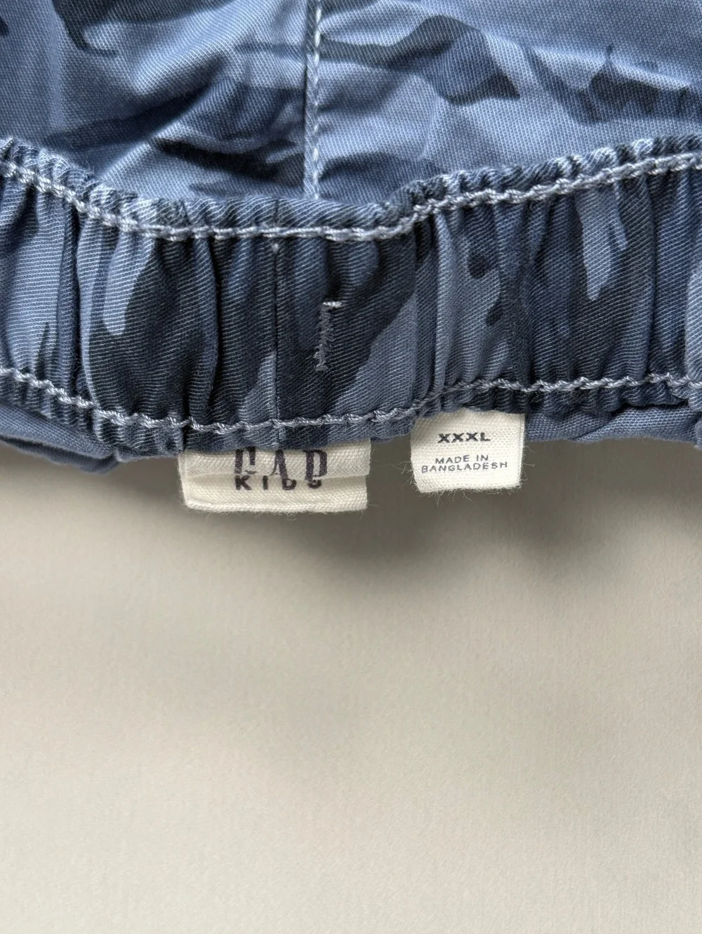 Gap Kids Cargo Pants Blue Camouflage - Boys XXXL